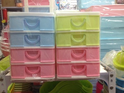 哈爾濱平房區溫馨日用品店 優質四層抽屜柜，打造整潔高效桌面空間