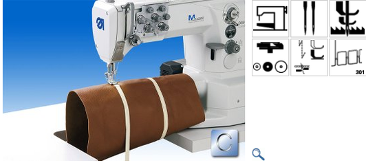 869-280122M-TYPE 869 經(jīng)典型銀裝版 &ndash; 帶自動剪線、自動抬壓腳和倒回針等基本自動功能